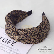 Leopard Print Headband Design 11 Camel Brown Hair Accessories