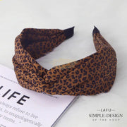 Leopard Print Headband Design 11 Rich Brown Hair Accessories