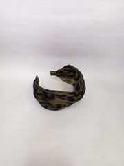 Leopard Print Knotted Wide Headband Design 12 Hair Accessories