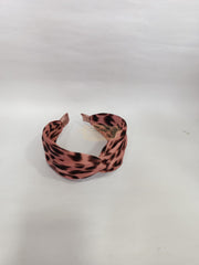 Leopard Print Knotted Wide Headband Design 12 Hair Accessories