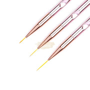 Liner Brush Set - 3 pieces Nail Brush Set