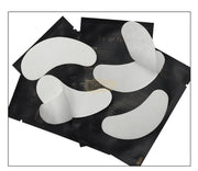 Lint Free Under Eye Gel Patch for Eyelash Extensions | Black (1 pair per pack) eyelash Patch
