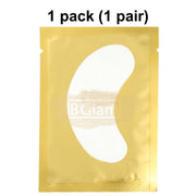 Lint Free Under Eye Gel Patch for Eyelash Extensions | Gold (1 pair per pack) 1 Pack (1 pair) eyelash Patch