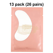 Lint Free Under Eye Gel Patch for Eyelash Extensions | Pink (1 pair per pack) 13 Packs (13 pairs) eyelash Patch