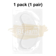 Lint Free Under Eye Gel Patch for Eyelash Extensions | White (1 pair per pack) 1 Pack (1 pair) eyelash Patch