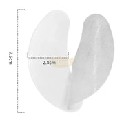 Lint Free Under Eye Gel Patch for Eyelash Extensions | White (1 pair per pack) eyelash Patch