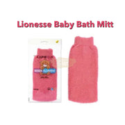 Lionesse Baby Bath Mitt Red
