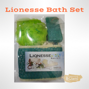 Lionesse Bath Set Green Bathroom Accessories