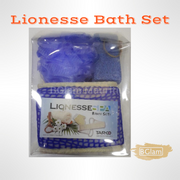 Lionesse Bath Set Purple Bathroom Accessories