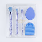 Lionesse Makeup Brush Set 1170 - Blue Makeup Accessories