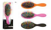 Lionesse Rainbow Bristles Hair Brush - Black Hair Brush