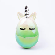 Lionesse Salon Professional Line Unicorn Tangle Eraser Hair Brush Green Hair Brush