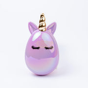 Lionesse Salon Professional Line Unicorn Tangle Eraser Hair Brush Purple Hair Brush