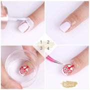 Liquid Latex Peel Off Tape Cuticle Guard Skin Barrier | Pink 15ml Liquid Latex