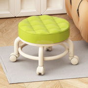 Low stool on wheels Low Stool