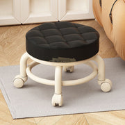 Low stool on wheels Low Stool