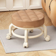 Low stool on wheels Low Stool
