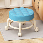 Low stool on wheels Low Stool