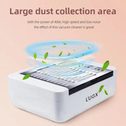 LUGX LG608 Professional Nail Dust Collector Aspirator Replaceable Filter 40W Compact Nail Dust Collector