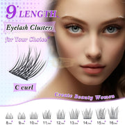 LZM 96pcs Lash Cluster Extension Kit | DIY Lashes DIY Lash Clusters