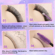 LZM Cream Remover for eyelash extensions 10g Lash Remover