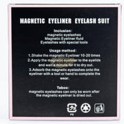 Magnetic Eyelash Kit (5 magnets per lash) - 3D12 Beauty Accessories