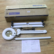 Magnifying Floor Lamp with Rolling Stand