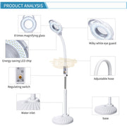 Magnifying LED Floor Lamp