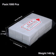 1000pcs Lint-Free Nail Wipes | Professional Gel & Acrylic Cleaning Pads