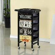 Salon/Barber Trolley Cart | Route 66 | Design 133