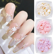 3D Flower Nail Art Charms