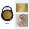 Gold Mirror Chrome Solid Powder GTM01 | Metallic Nail Pigment