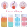 Lash Tweezer Cleaner with Liquid Remover & Cleaning Sponge