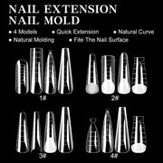 Vicovi 96pcs 4-in-1 Nail Extension Dual Forms #3 | Polygel