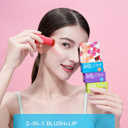 MONDSUB 2-in-1 Jelly Blush Stick #01 Hibiscus Red | Cheek & Lip