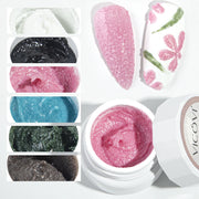 Vicovi Gypsum Nail Gel White 01 | Quick Dry | 8g