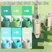 VICOVI CJ6S-C Gel Polish Set | 6×15ml | HEMA & TPO-Free