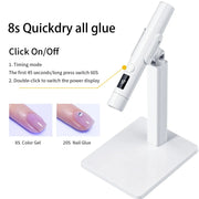 USB Rechargeable Mini UV Lamp with Stand