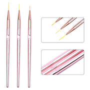 Liner Brush Set - 3 pieces