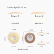 Invisible Double Eyelid Tape Roll | Olive Shape L | Nude