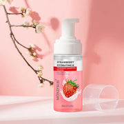 MONDSUB Strawberry Cleansing Mousse 120ml | Hydrating & Tendering