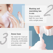 MONDSUB Strawberry Cleansing Mousse 120ml | Hydrating & Tendering