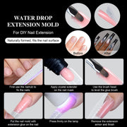 Vicovi 96pcs 4-in-1 Nail Extension Dual Forms #3 | Polygel