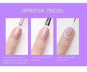 Vicovi Gypsum Nail Gel White 01 | Quick Dry | 8g