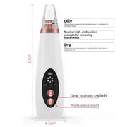 USB Rechargeable Blackhead Remover | Nose Pore Cleaner