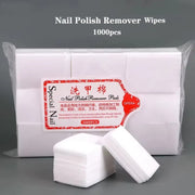 1000pcs Lint-Free Nail Wipes | Professional Gel & Acrylic Cleaning Pads