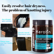 Keratin Creamy Hair Mask 1000ml | Moisturizing & Smooth