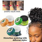ECO Professional Salon Hair Styling Wax Gel 300ml | Strong Hold & Matte Finish | Orange