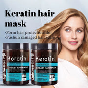 Keratin Creamy Hair Mask 1000ml | Moisturizing & Smooth