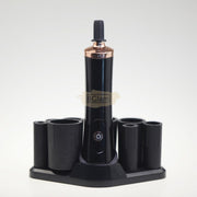 Makeup Brush Cleaner Set & Liquid Mixer (Eyelash Glue/Nail Polish) - Black